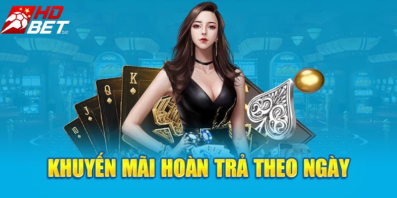 Khuyến mãi hoàn trả HDBet có tỷ lệ vô cùng ấn tượng