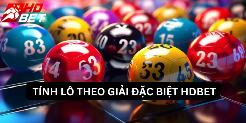 Tính lô theo giải đặc biệt HDBet