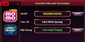 Sàn nào hỗ trợ nạp tiền qua Momo/Zalopay 2025?