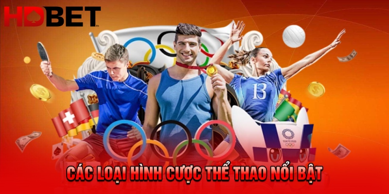 Các loại hình cược thể thao nổi bật